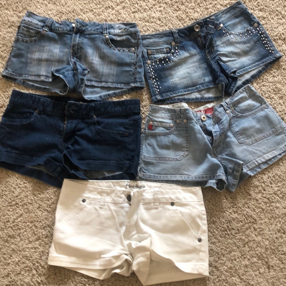 Jean shorts lot